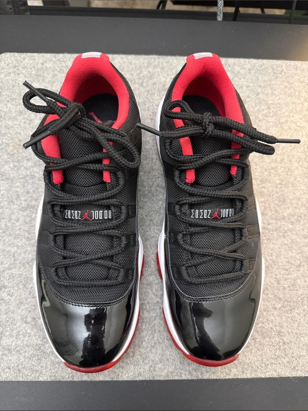Air Jordan 11 Retro Low ‘Bred’, 10M
